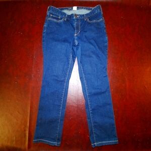 Eddie Bauer curvy straight denim